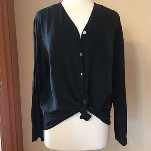 Vintage Preview 100% Silk Blouse